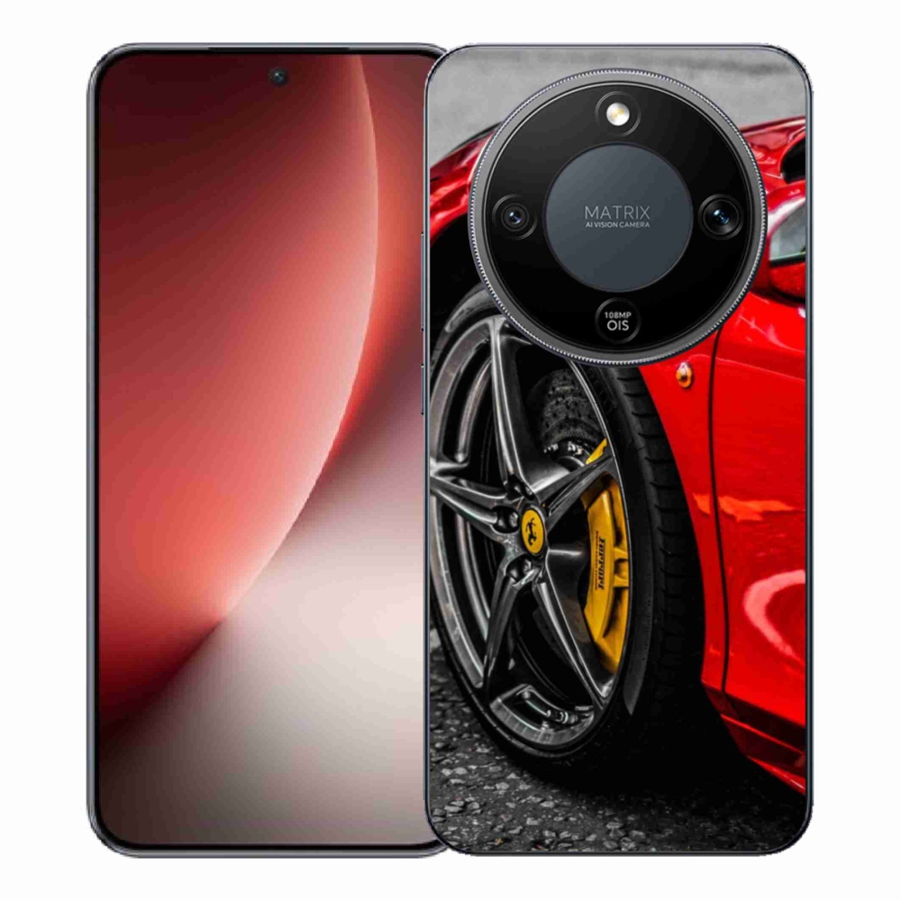 Gelový kryt mmCase na Honor Magic 8 Lite 5G - auto 1