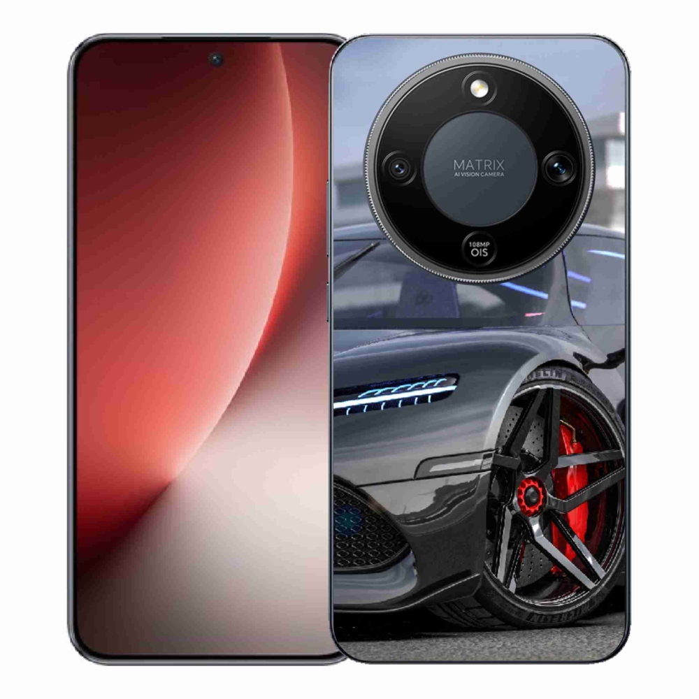 Gelový kryt mmCase na Honor Magic 8 Lite 5G - auto 5