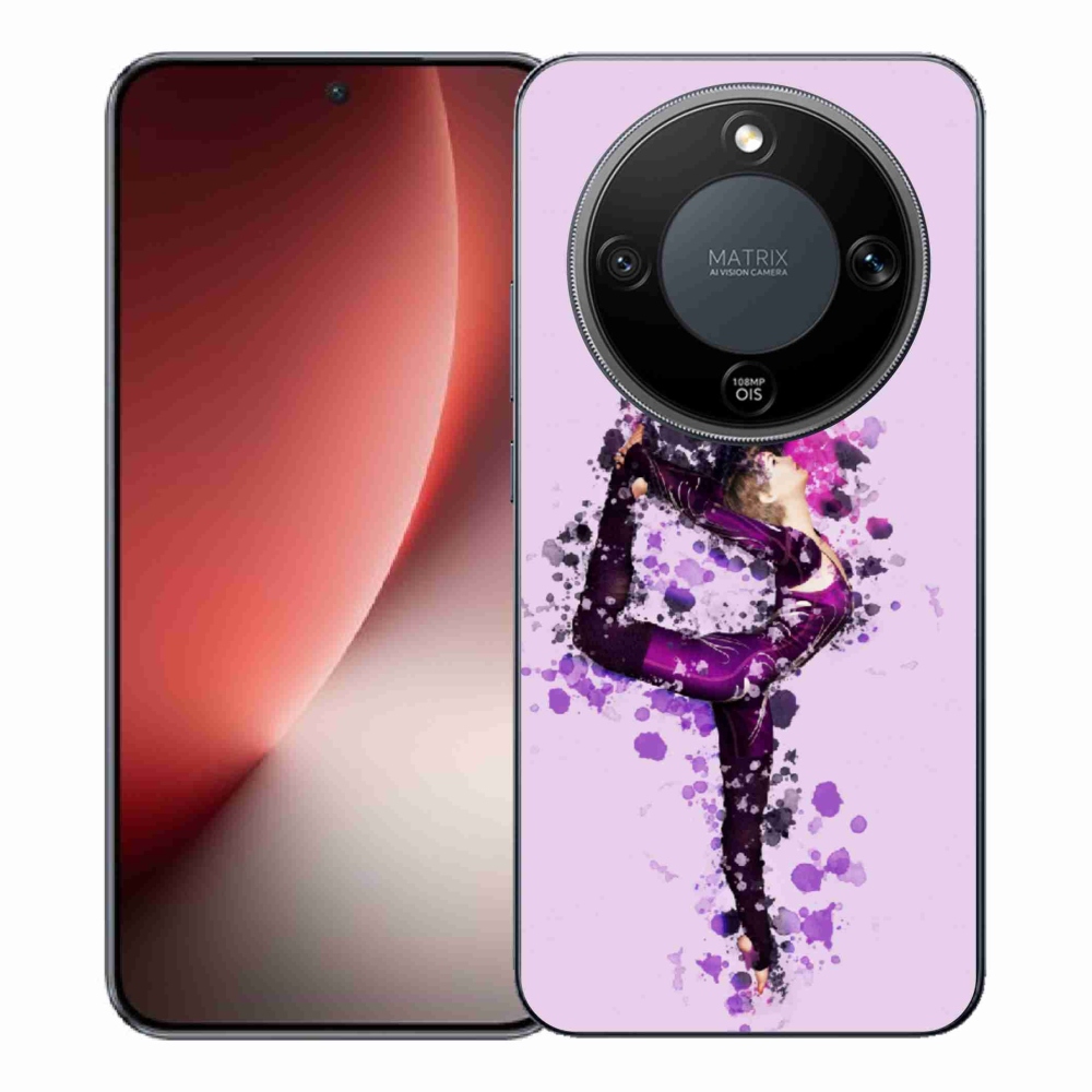 Gelový kryt mmCase na Honor Magic 8 Lite 5G - baletka