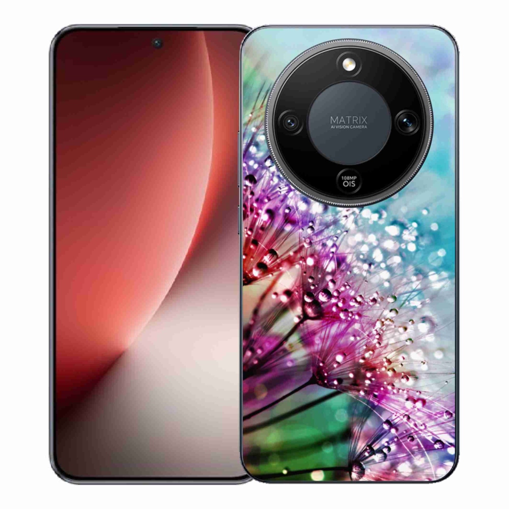 Gelový kryt mmCase na Honor Magic 8 Lite 5G - barevné květy