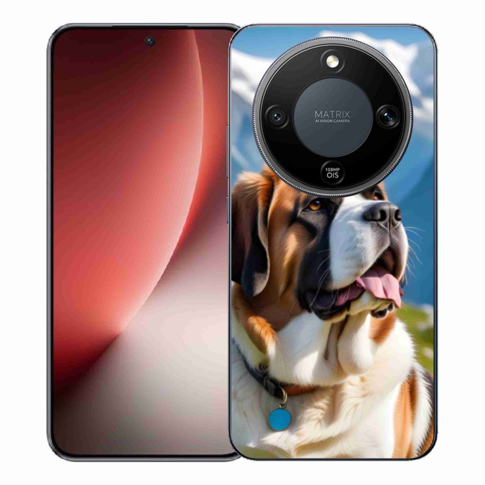 Gelový kryt mmCase na Honor Magic 8 Lite 5G - bernardýn