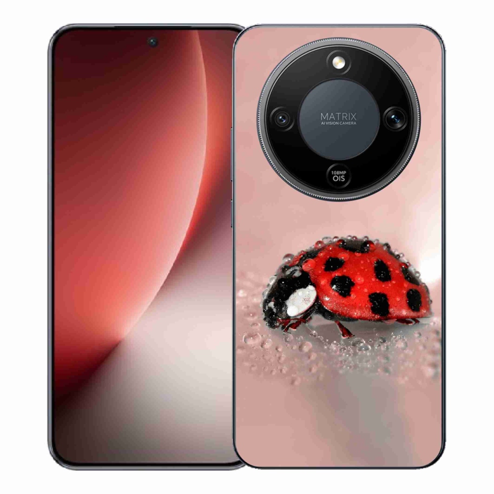 Gelový kryt mmCase na Honor Magic 8 Lite 5G - beruška