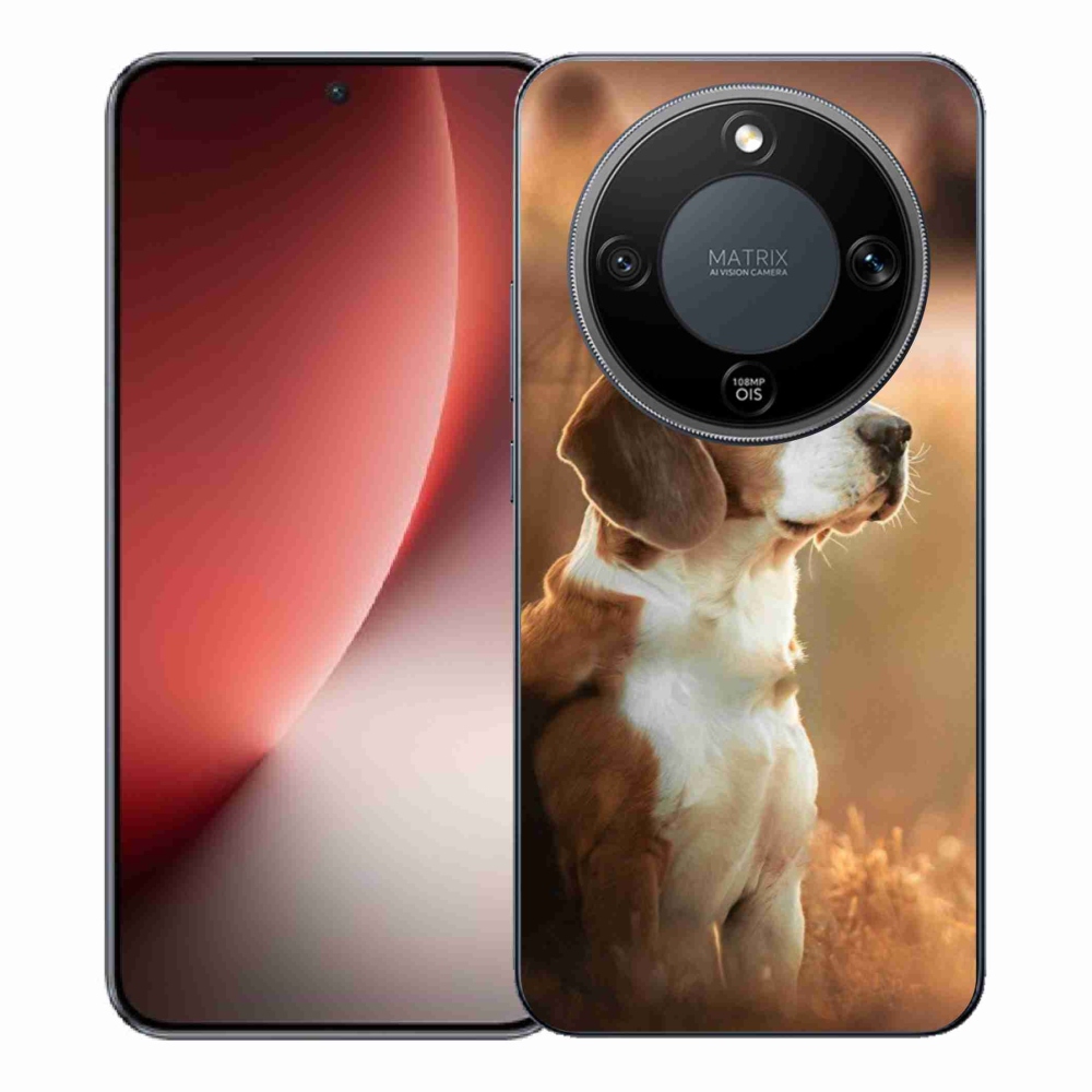 Gelový kryt mmCase na Honor Magic 8 Lite 5G - bígl