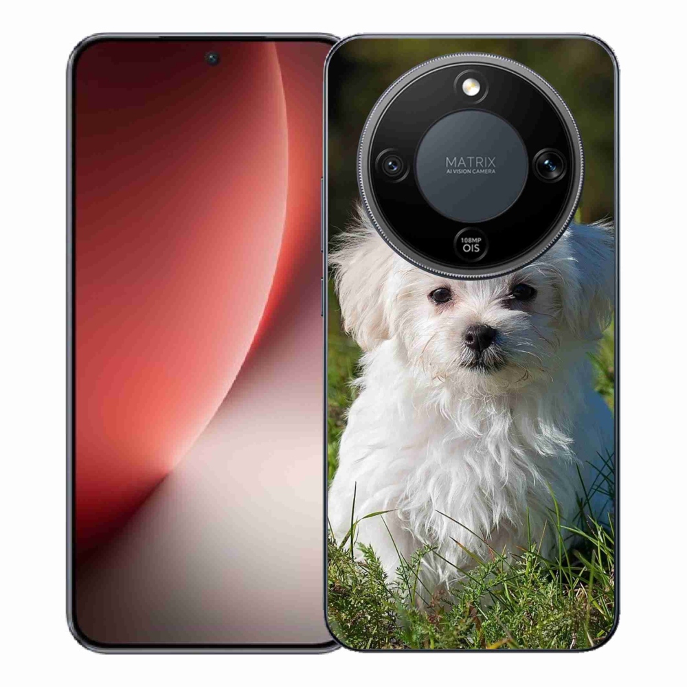 Gelový kryt mmCase na Honor Magic 8 Lite 5G - bišonek