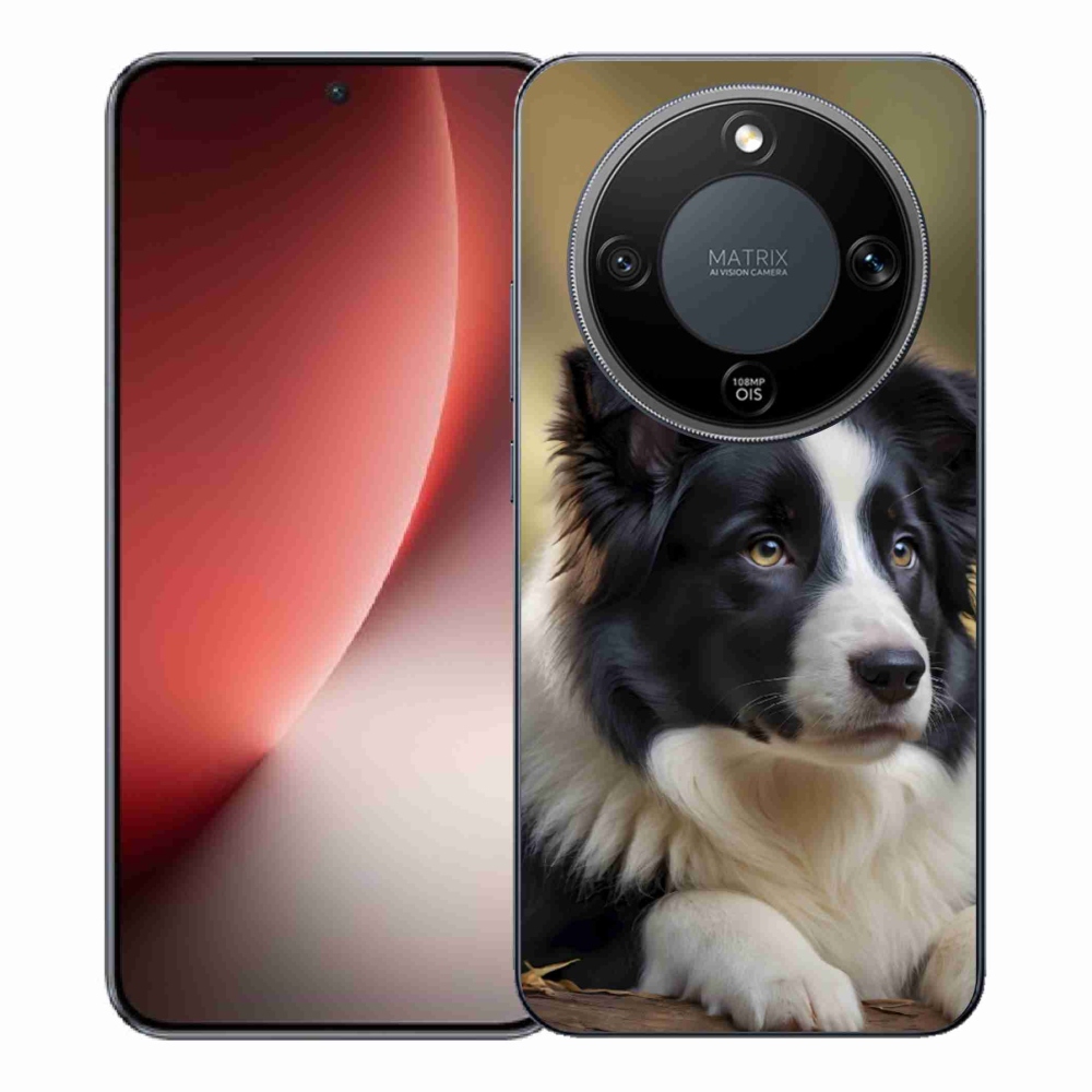 Gelový kryt mmCase na Honor Magic 8 Lite 5G - border kolie 2