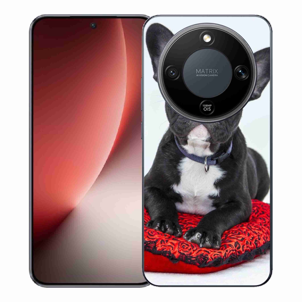 Gelový kryt mmCase na Honor Magic 8 Lite 5G - buldok