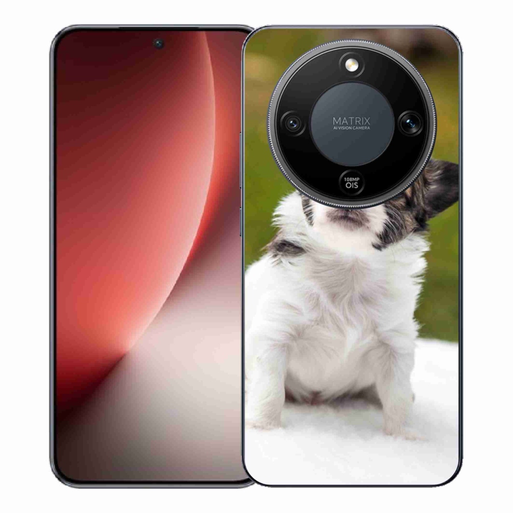 Gelový kryt mmCase na Honor Magic 8 Lite 5G - čivava 4