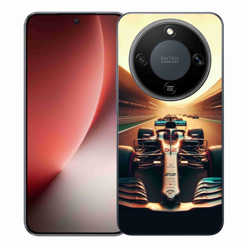 Gelový kryt mmCase na Honor Magic 8 Lite 5G - formule 1