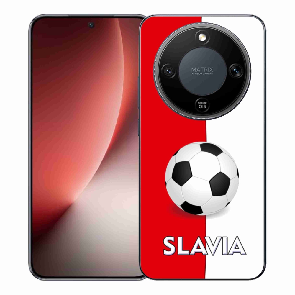 Gelový kryt mmCase na Honor Magic 8 Lite 5G - fotbal 2