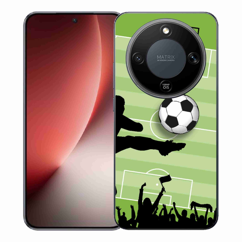 Gelový kryt mmCase na Honor Magic 8 Lite 5G - fotbal 3