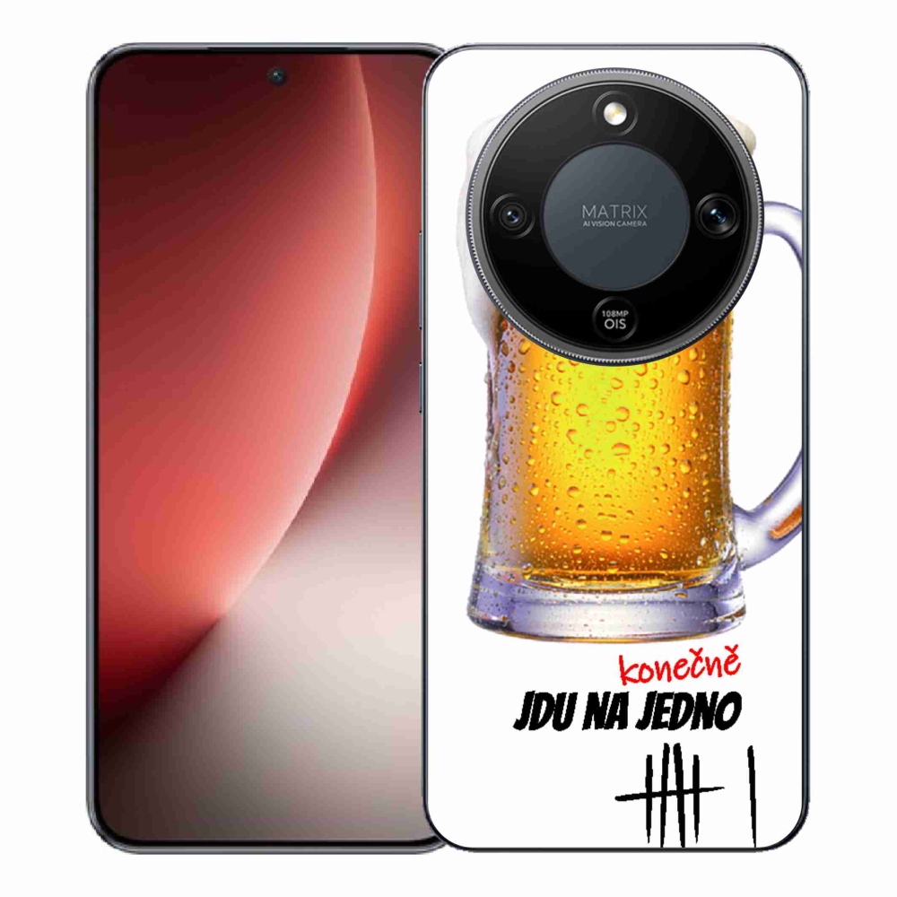 Gelový kryt mmCase na Honor Magic 8 Lite 5G - jdu na jedno