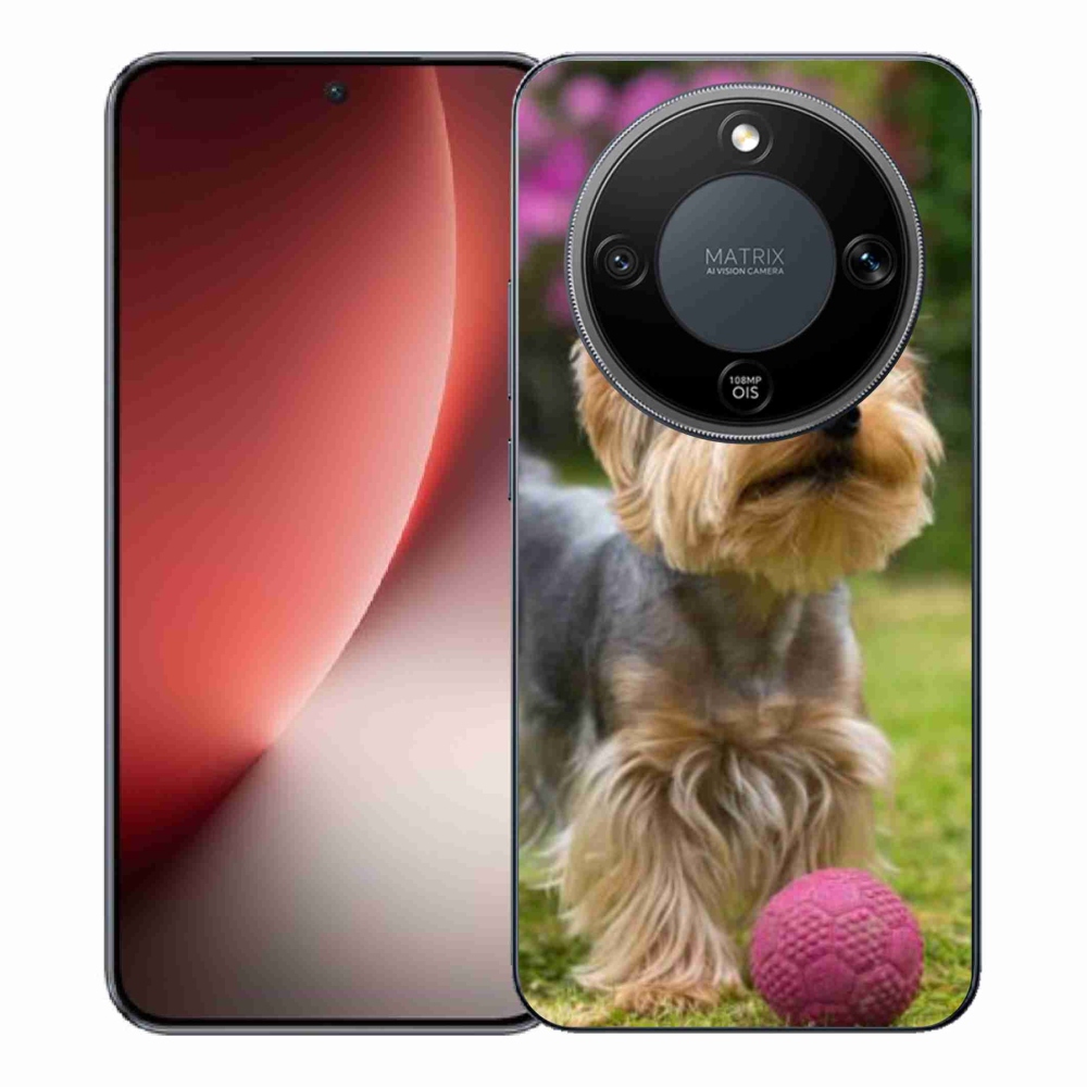 Gelový kryt mmCase na Honor Magic 8 Lite 5G - jorkšír 4