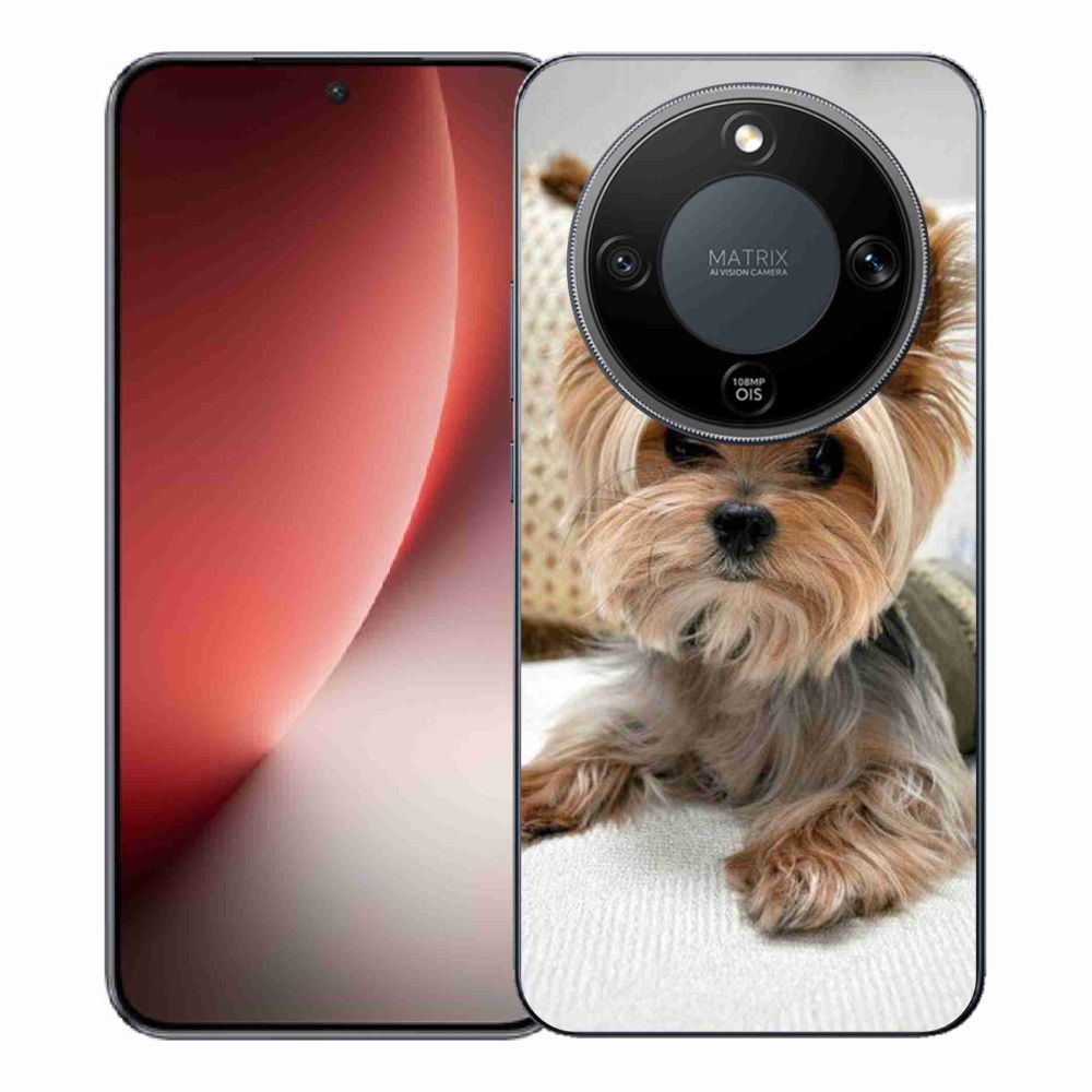 Gelový kryt mmCase na Honor Magic 8 Lite 5G - jorkšír 5