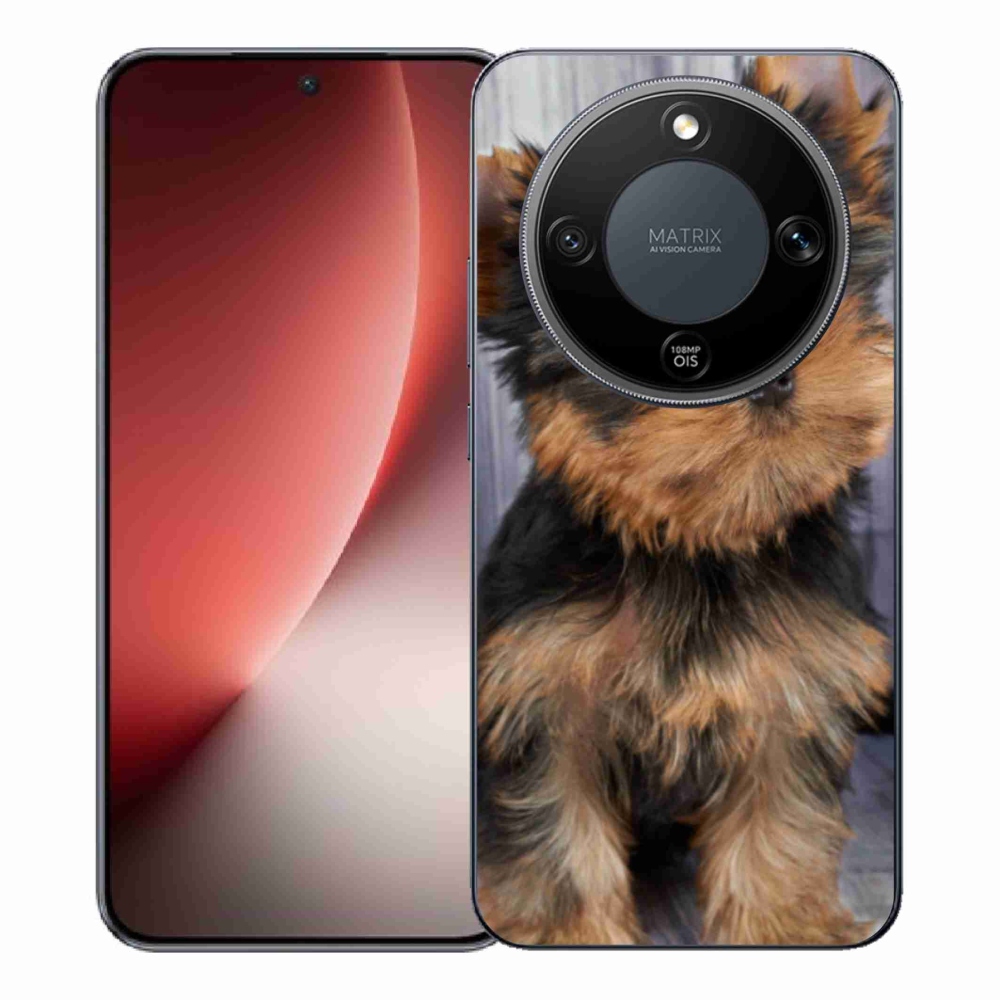 Gelový kryt mmCase na Honor Magic 8 Lite 5G - jorkšír 9