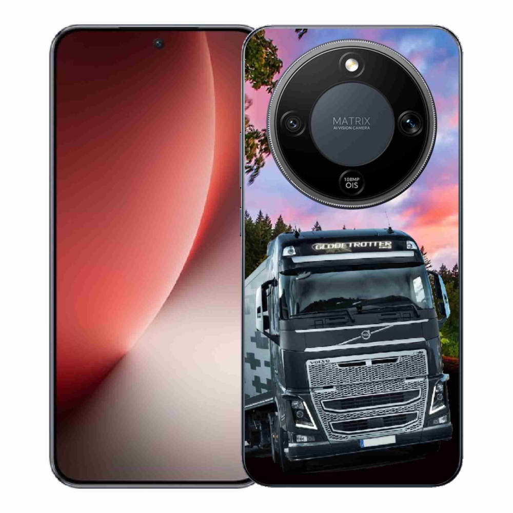 Gelový kryt mmCase na Honor Magic 8 Lite 5G - kamion 2