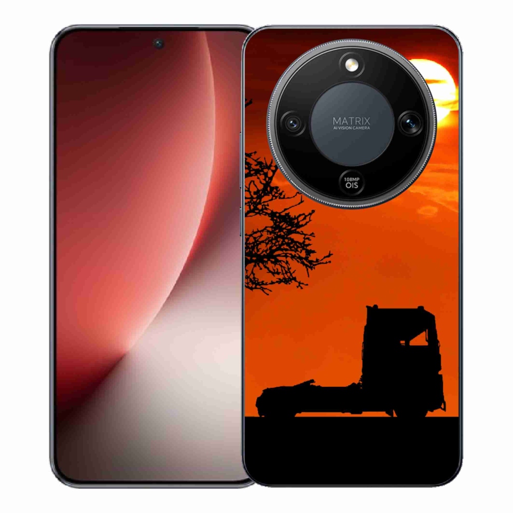 Gelový kryt mmCase na Honor Magic 8 Lite 5G - kamion 3