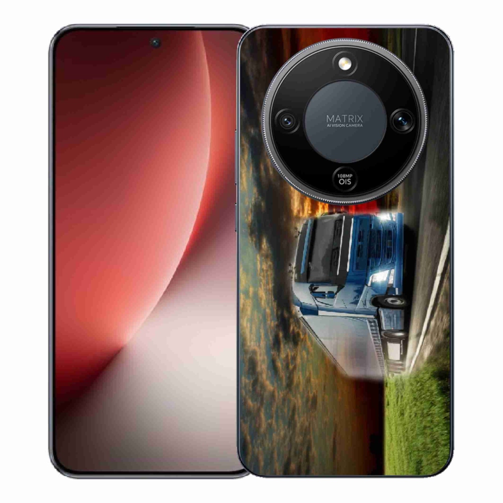 Gelový kryt mmCase na Honor Magic 8 Lite 5G - kamion 4