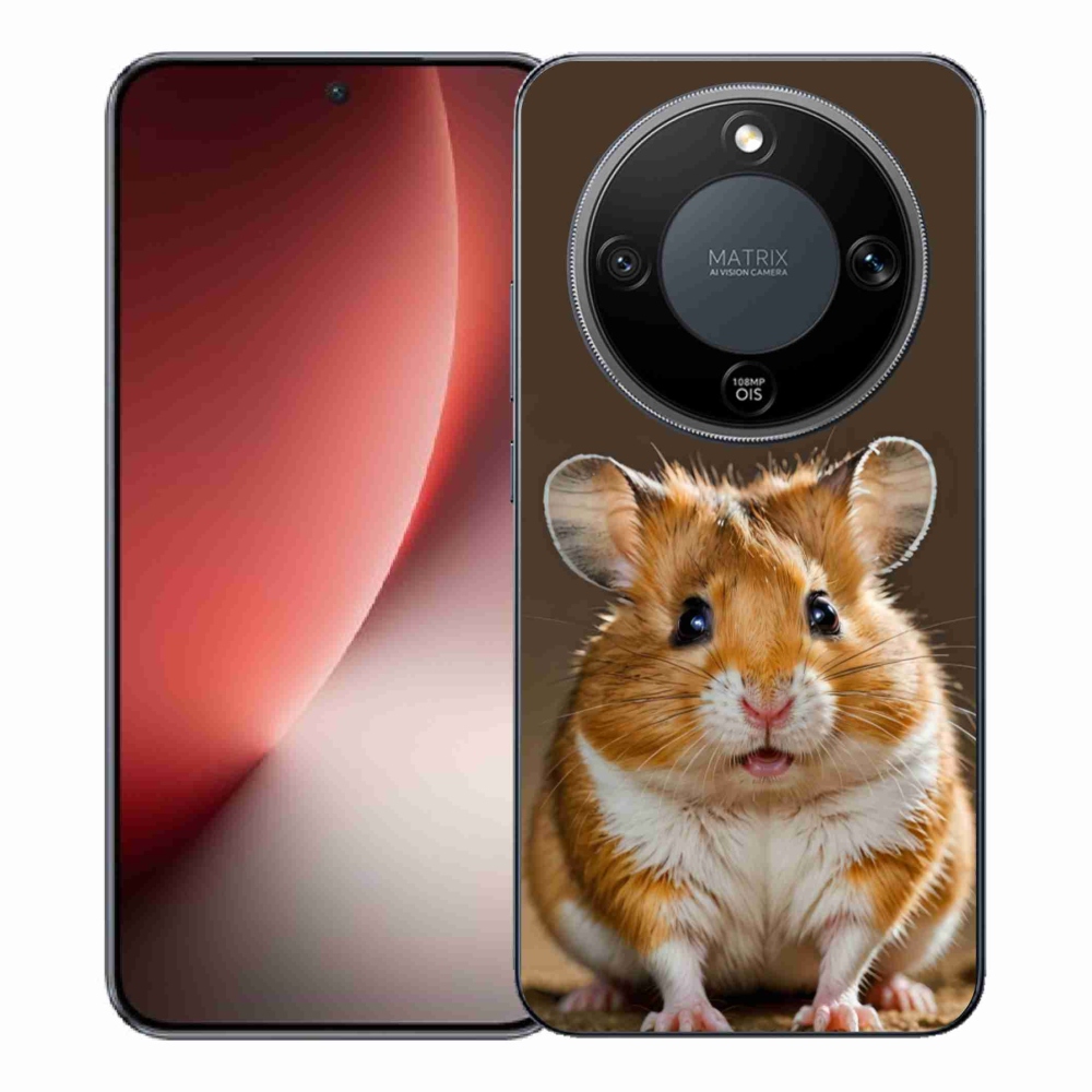 Gelový kryt mmCase na Honor Magic 8 Lite 5G - křeček