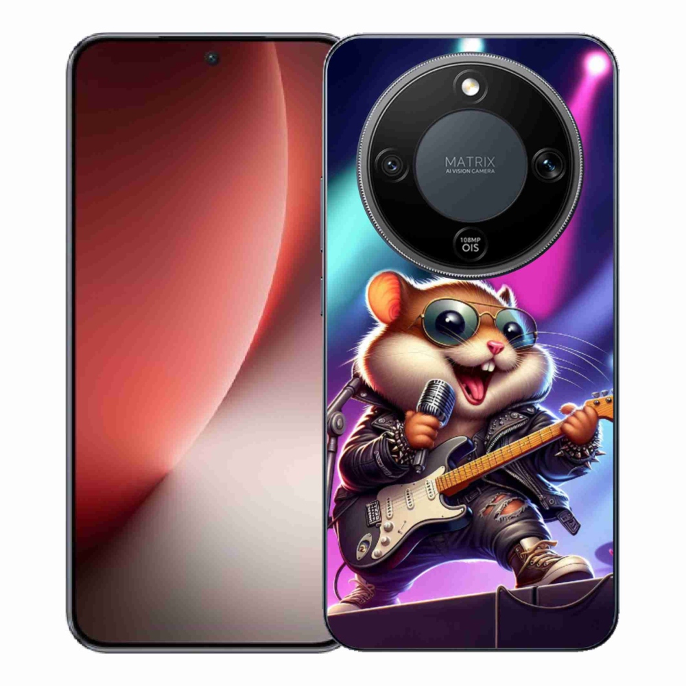 Gelový kryt mmCase na Honor Magic 8 Lite 5G - křeček rocker