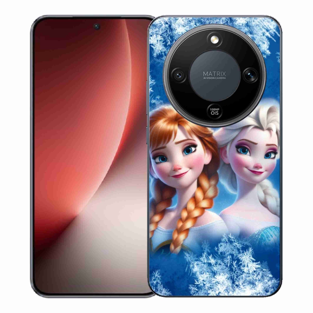 Gelový kryt mmCase na Honor Magic 8 Lite 5G - ledové království 2