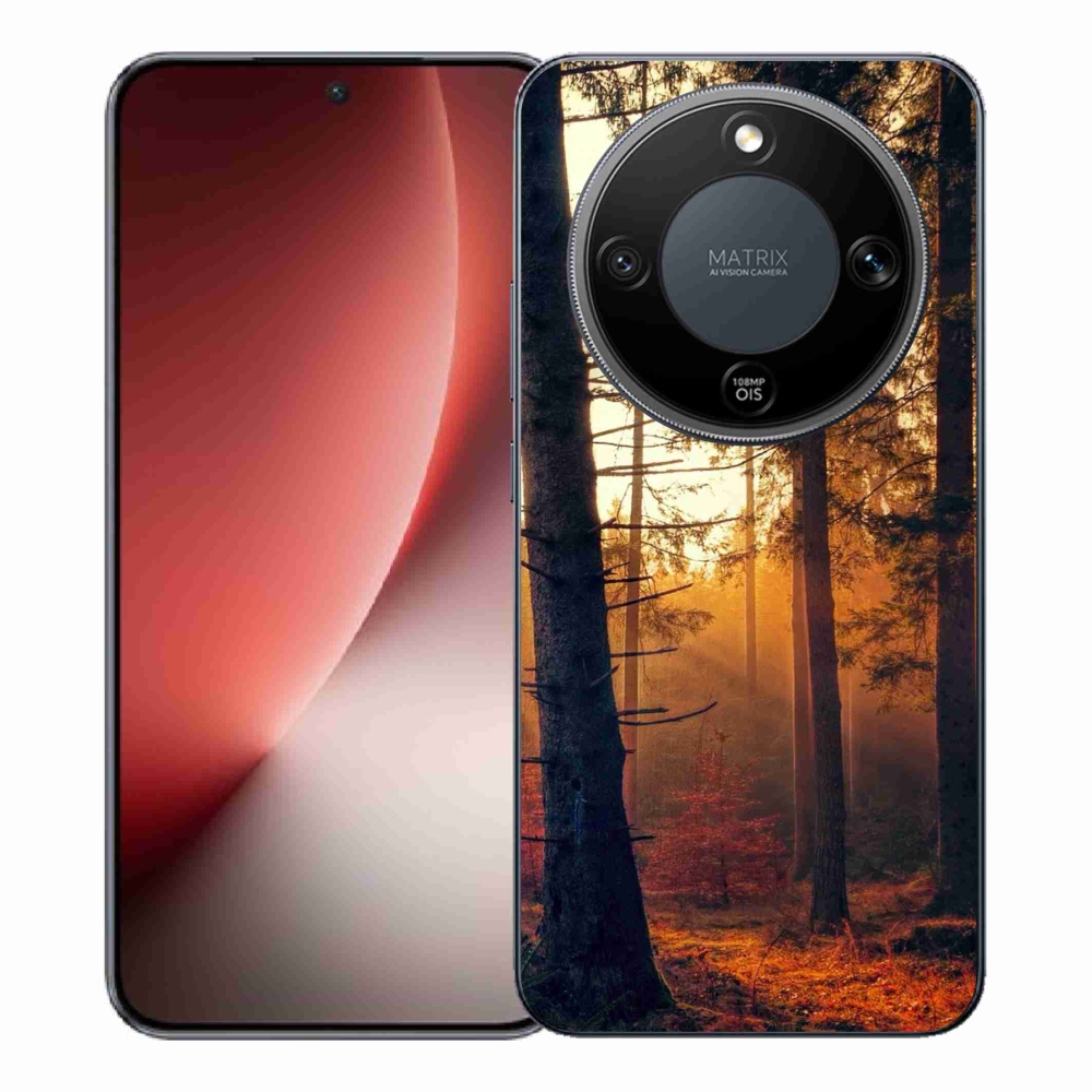 Gelový kryt mmCase na Honor Magic 8 Lite 5G - les