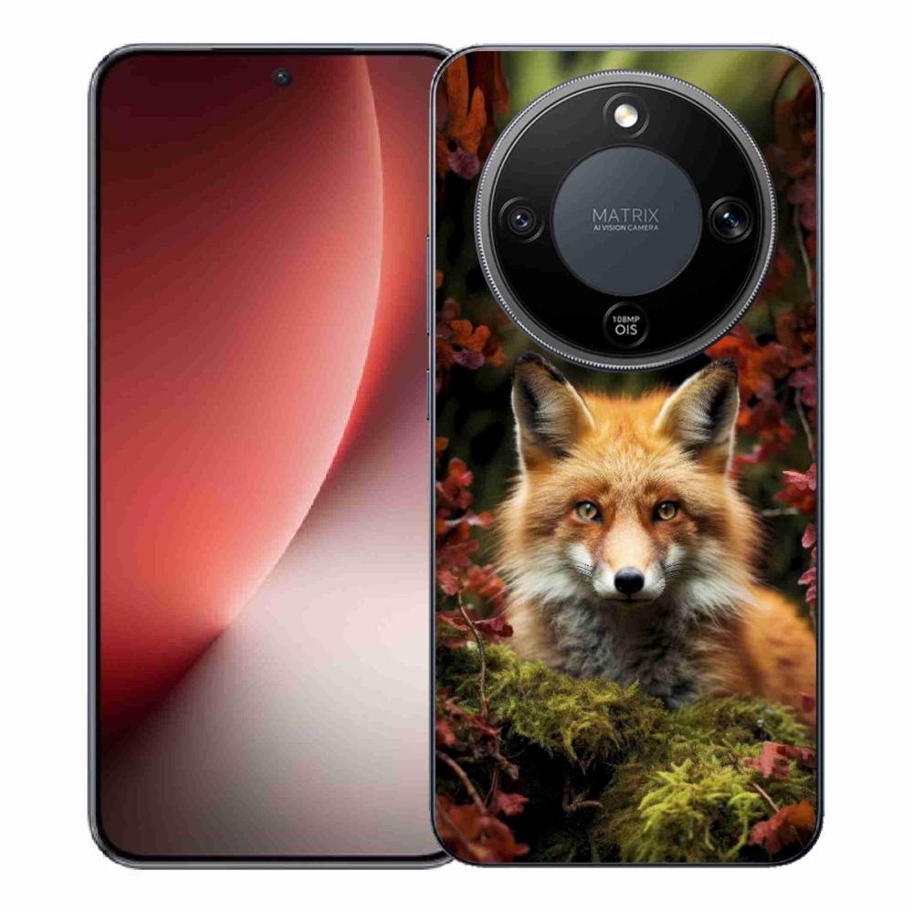 Gelový kryt mmCase na Honor Magic 8 Lite 5G - liška v lese