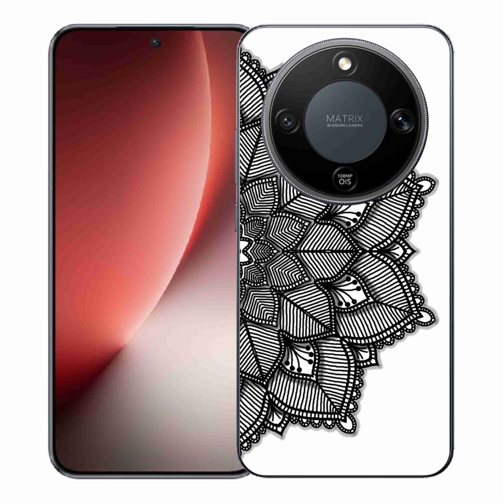 Gelový kryt mmCase na Honor Magic 8 Lite 5G - mandala