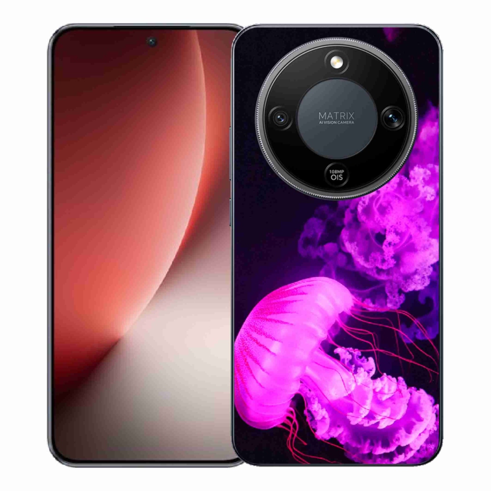 Gelový kryt mmCase na Honor Magic 8 Lite 5G - medúza 1