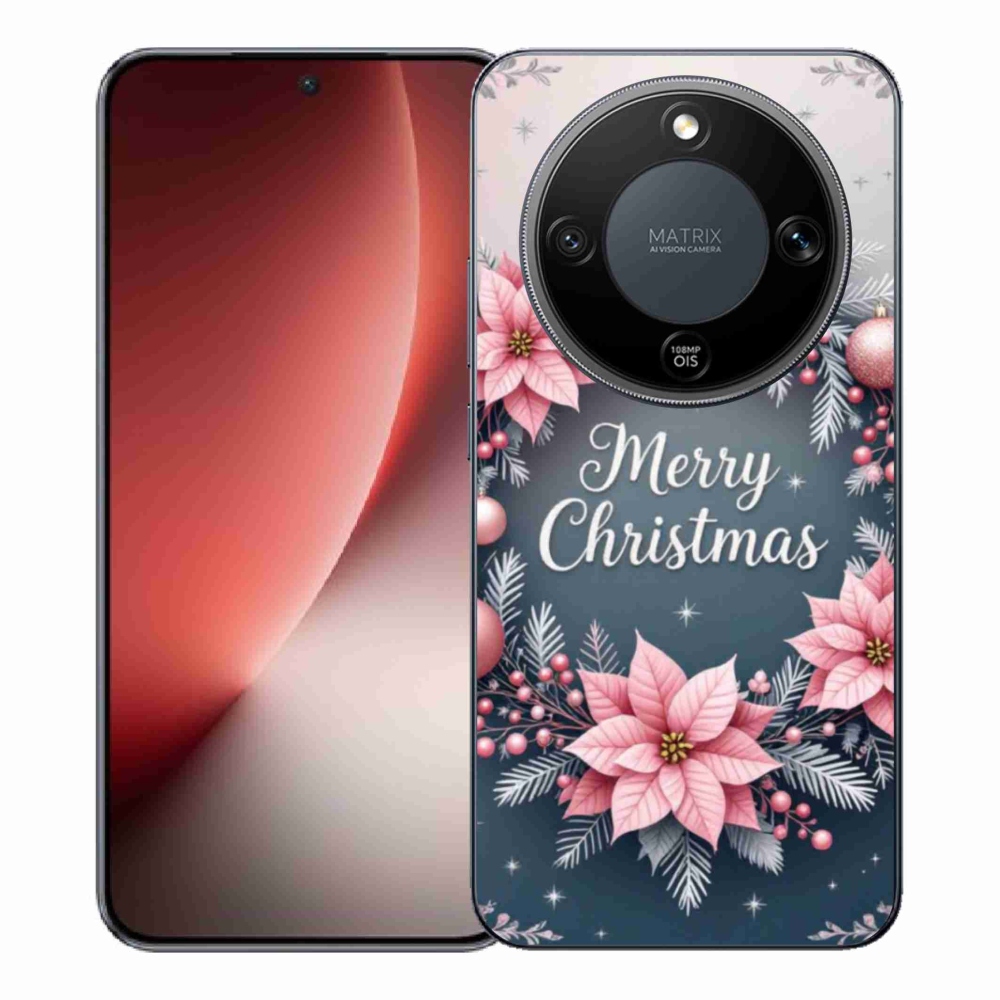 Gelový kryt mmCase na Honor Magic 8 Lite 5G - merry christmas