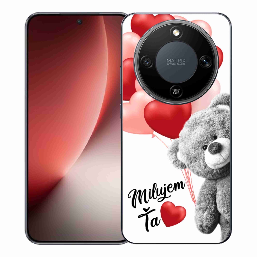 Gelový kryt mmCase na Honor Magic 8 Lite 5G - milujem Ťa sk