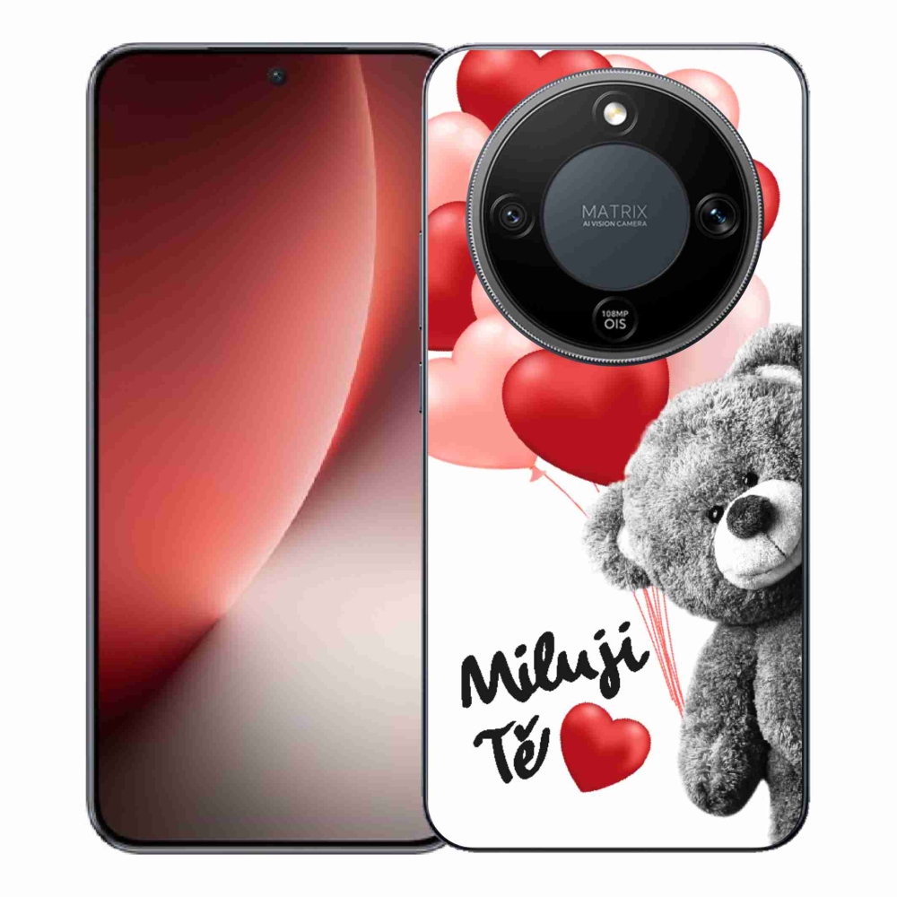 Gelový kryt mmCase na Honor Magic 8 Lite 5G - miluji Tě