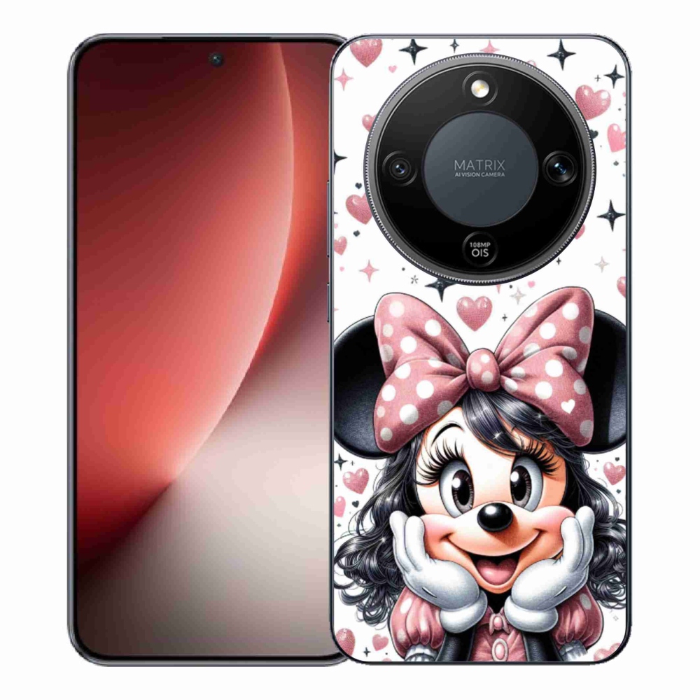 Gelový kryt mmCase na Honor Magic 8 Lite 5G - minnie