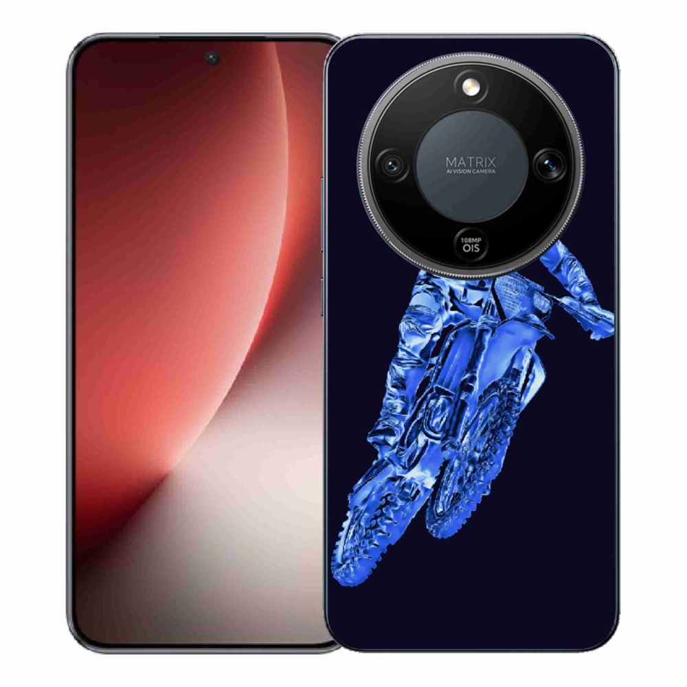 Gelový kryt mmCase na Honor Magic 8 Lite 5G - motocross 1