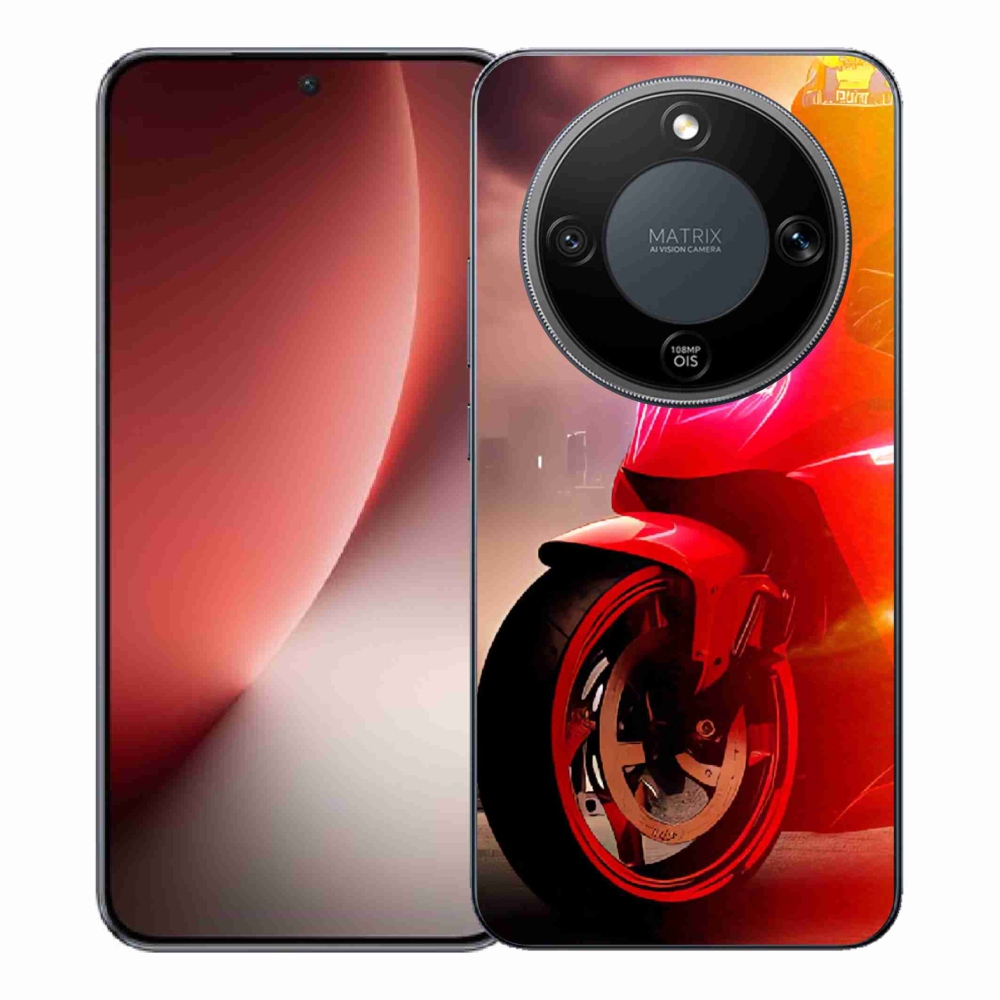 Gelový kryt mmCase na Honor Magic 8 Lite 5G - motorka