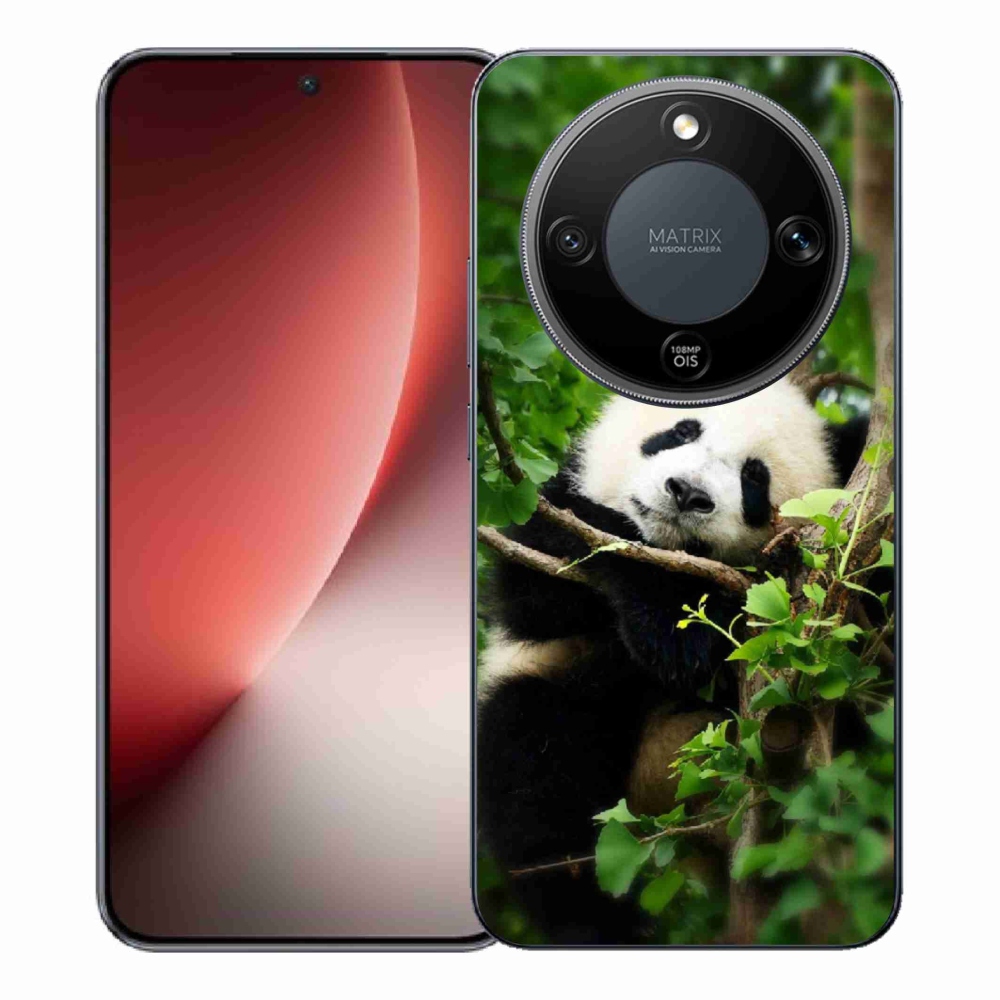 Gelový kryt mmCase na Honor Magic 8 Lite 5G - panda