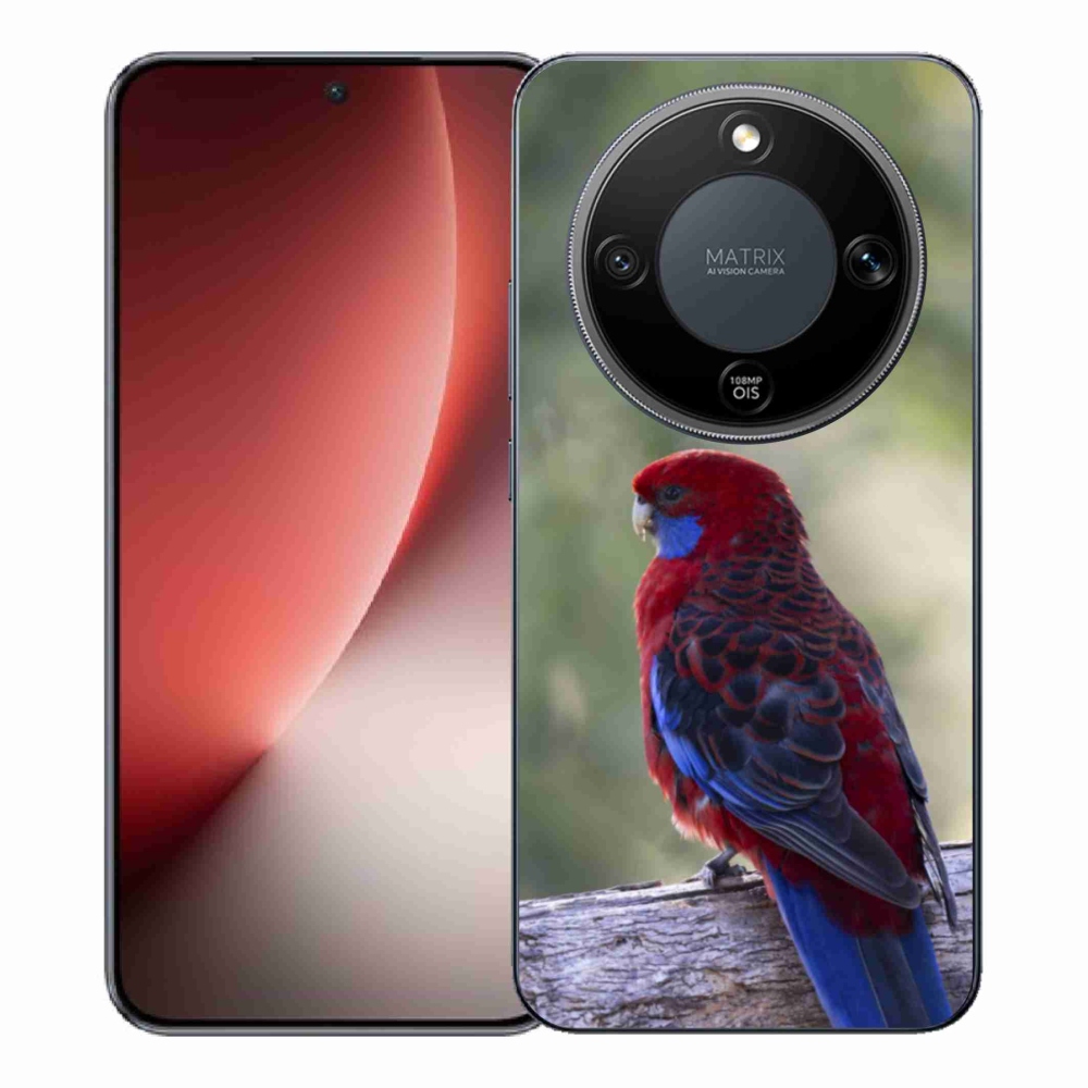 Gelový kryt mmCase na Honor Magic 8 Lite 5G - papoušek rosela