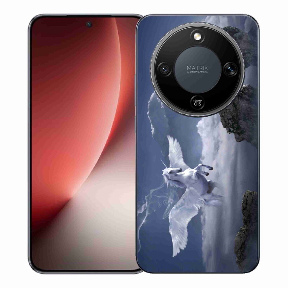 Gelový kryt mmCase na Honor Magic 8 Lite 5G - pegas