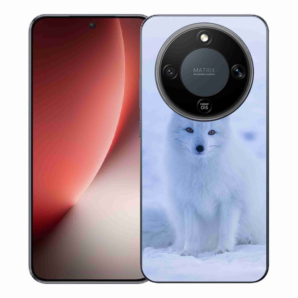 Gelový kryt mmCase na Honor Magic 8 Lite 5G - polární liška