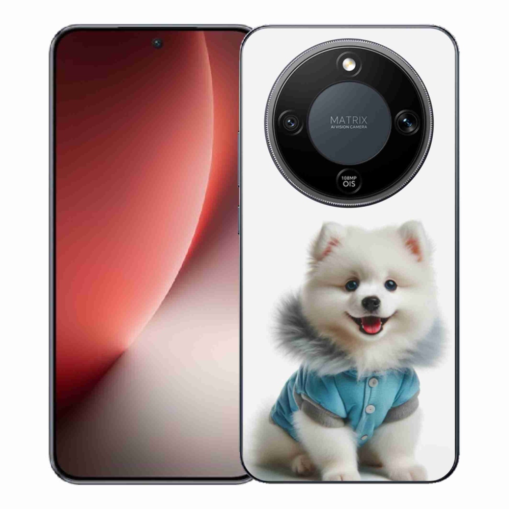 Gelový kryt mmCase na Honor Magic 8 Lite 5G - pomeranian
