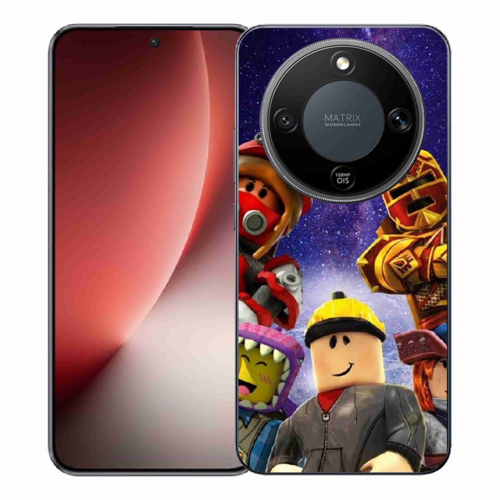 Gelový kryt mmCase na Honor Magic 8 Lite 5G - roblox 3