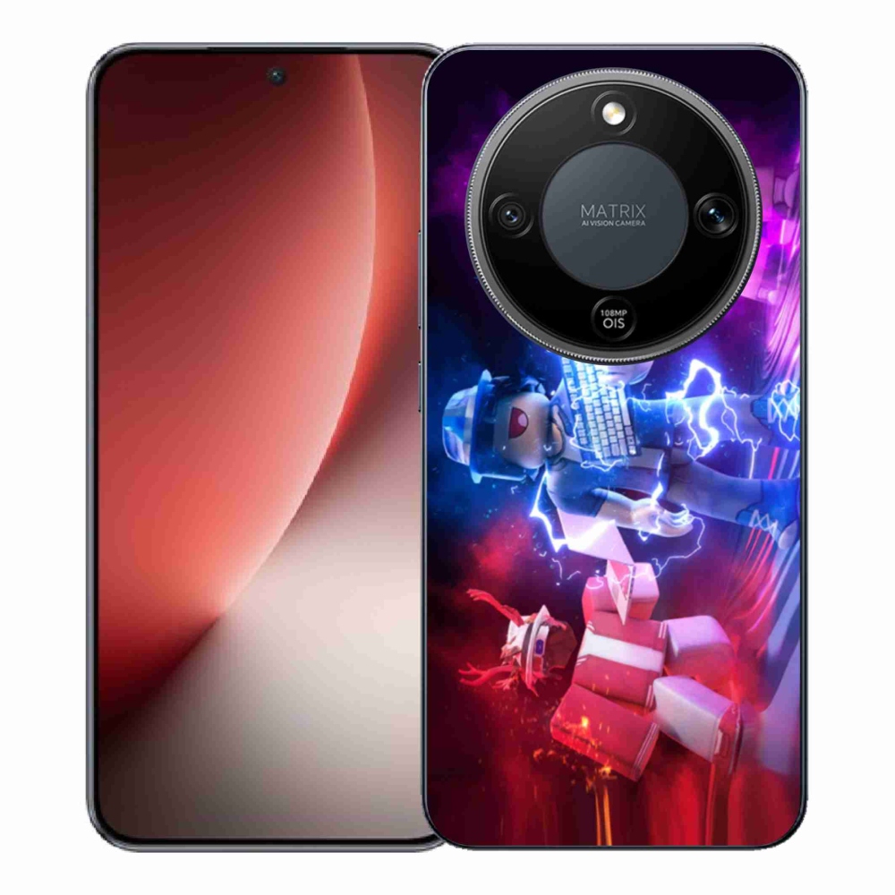 Gelový kryt mmCase na Honor Magic 8 Lite 5G - roblox