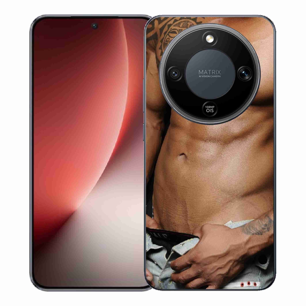 Gelový kryt mmCase na Honor Magic 8 Lite 5G - sexy muž