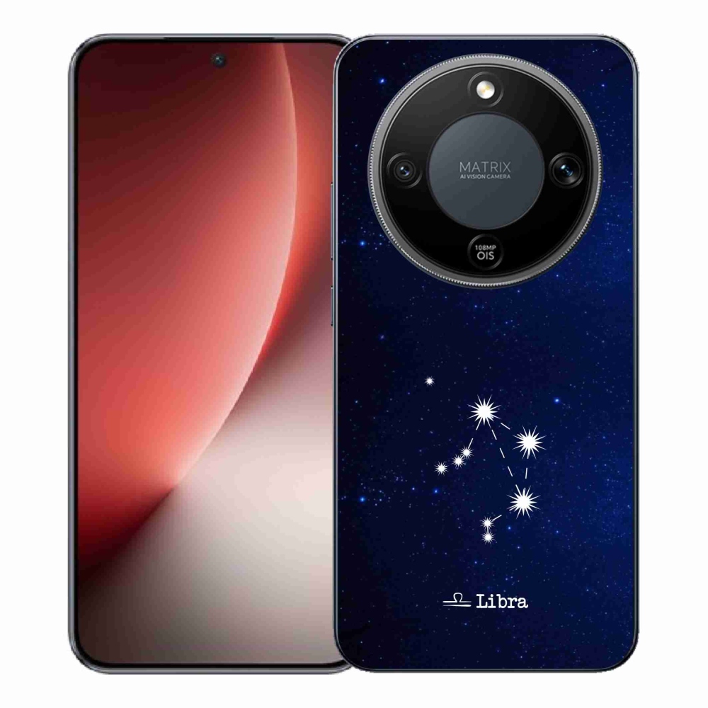 Gelový kryt mmCase na Honor Magic 8 Lite 5G - souhvězdí Váhy