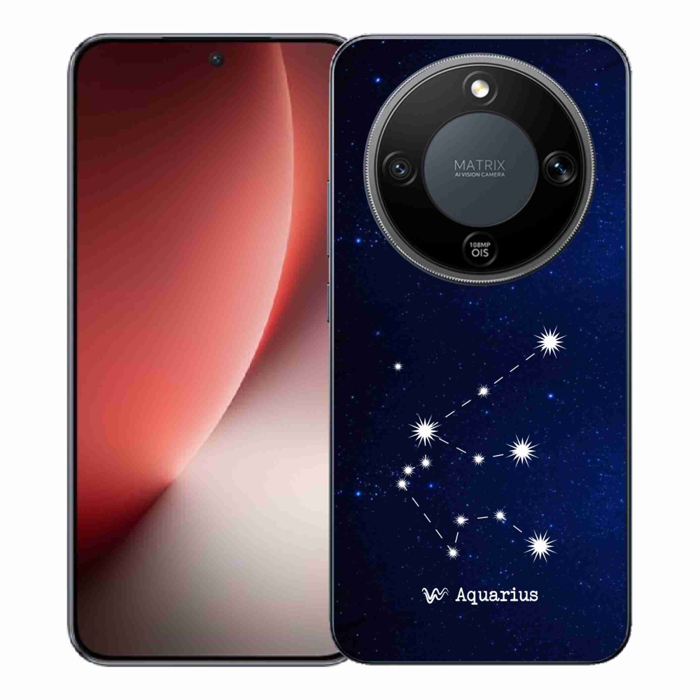 Gelový kryt mmCase na Honor Magic 8 Lite 5G - souhvězdí Vodnáře
