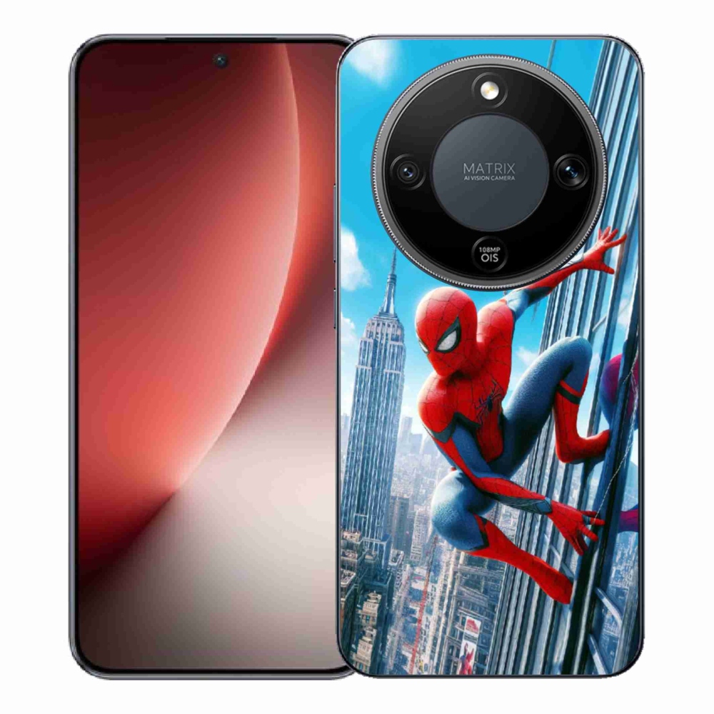 Gelový kryt mmCase na Honor Magic 8 Lite 5G - spiderman