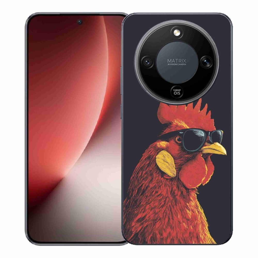 Gelový kryt mmCase na Honor Magic 8 Lite 5G - stylový kohout