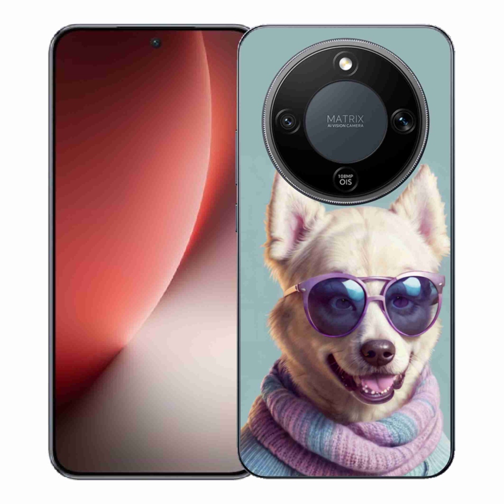 Gelový kryt mmCase na Honor Magic 8 Lite 5G - stylový německý špic