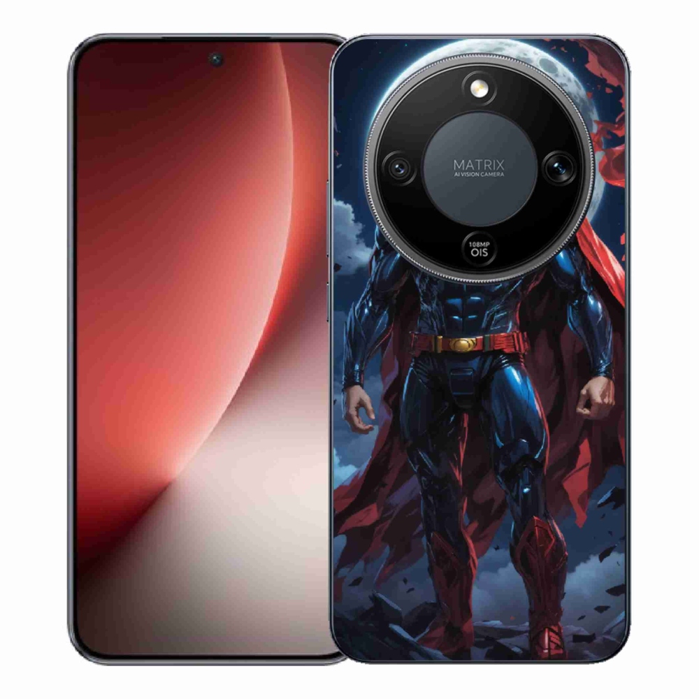 Gelový kryt mmCase na Honor Magic 8 Lite 5G - superman