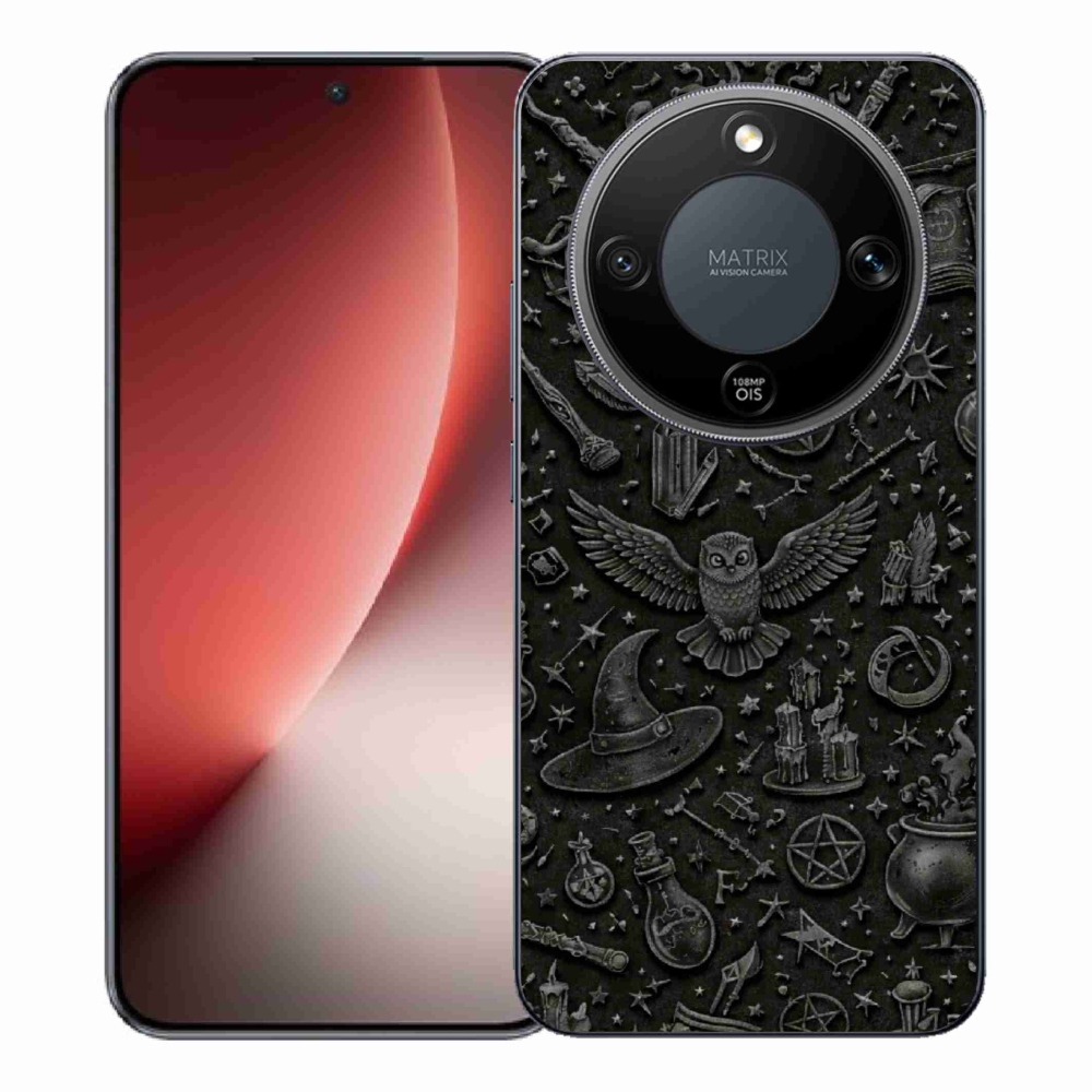 Gelový kryt mmCase na Honor Magic 8 Lite 5G - tmavý magický svět