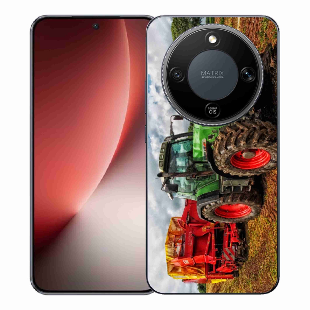 Gelový kryt mmCase na Honor Magic 8 Lite 5G - traktor 4